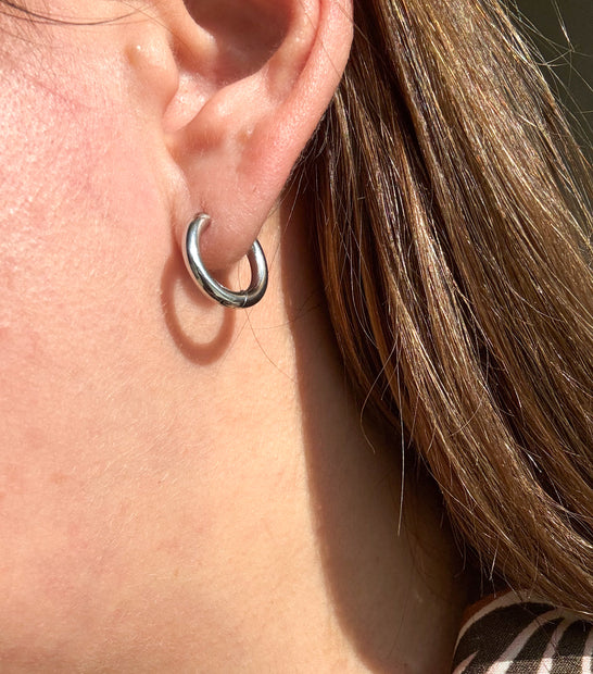 Argollas Classic Silver