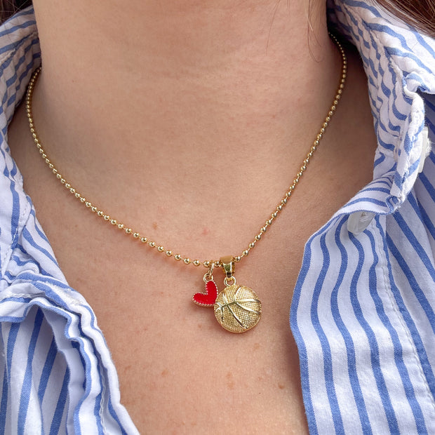 Basketball Style Necklace
