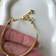 Golden Heart Style Bracelet