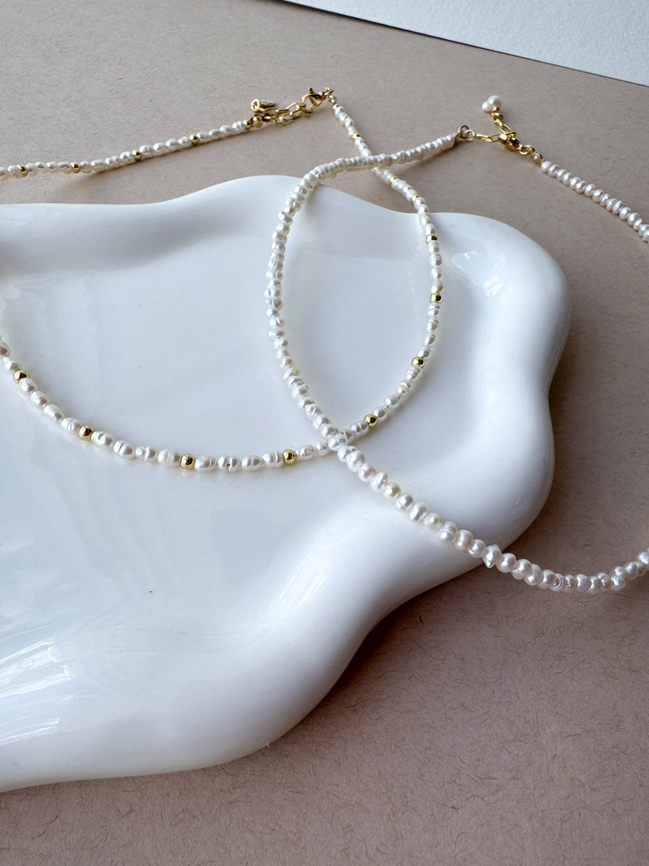 Real Pearls Style Necklaces