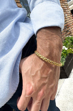 Load image into Gallery viewer, Basic Gold Men Bracelet
