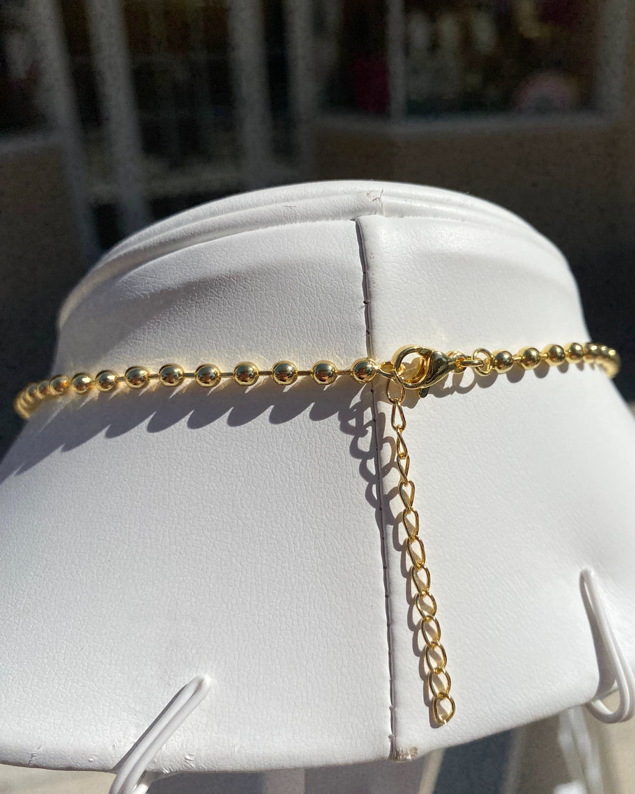 Big St. Benedict Medal 2 Gold Necklace