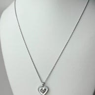 Silver Steel Style Necklace