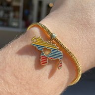 Venezuela Tricolor Charm Bracelet