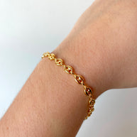 Little Coffee Grain Golden Bracelet