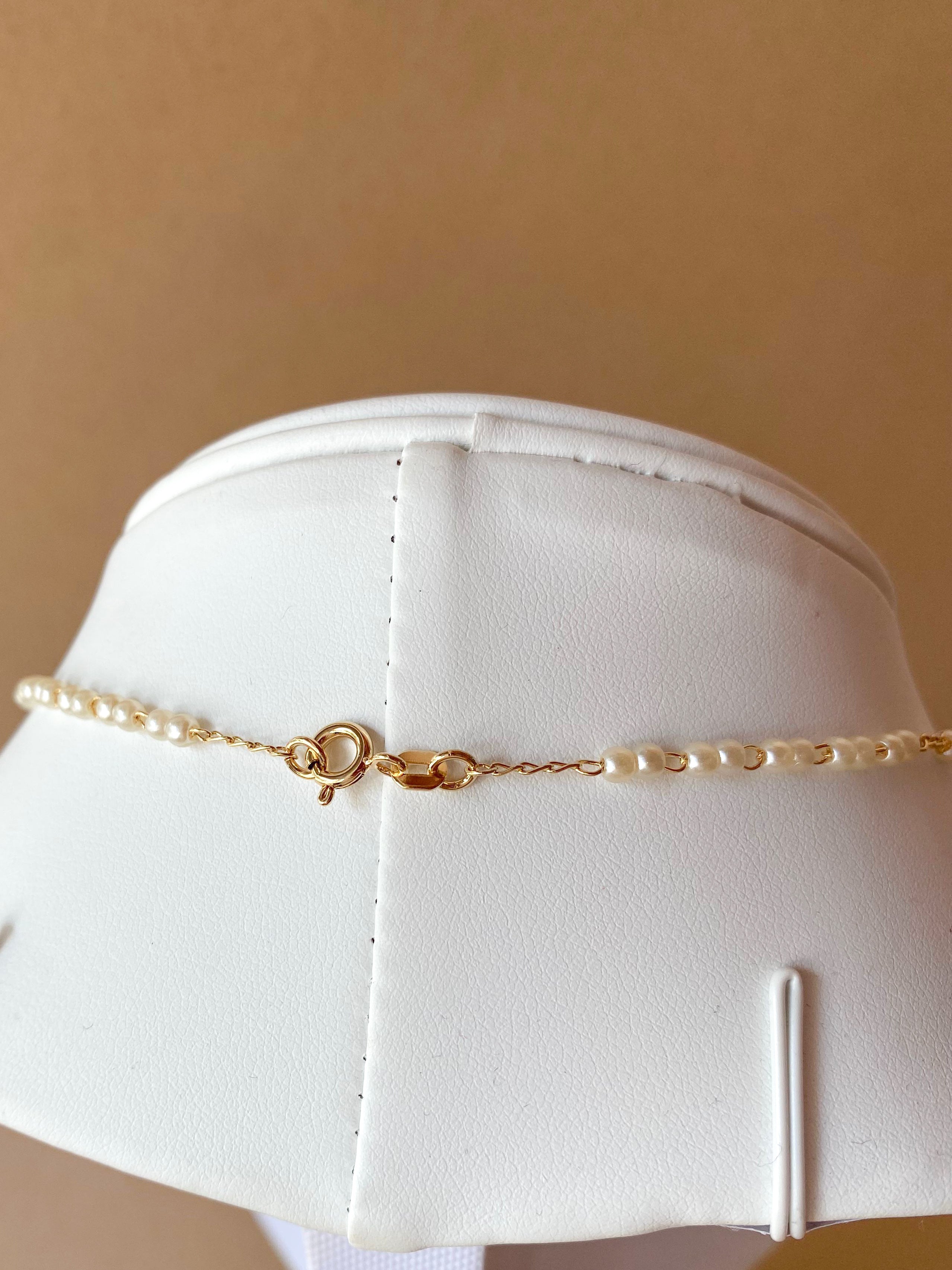 Guadalupe Virgin Pearls Rosary