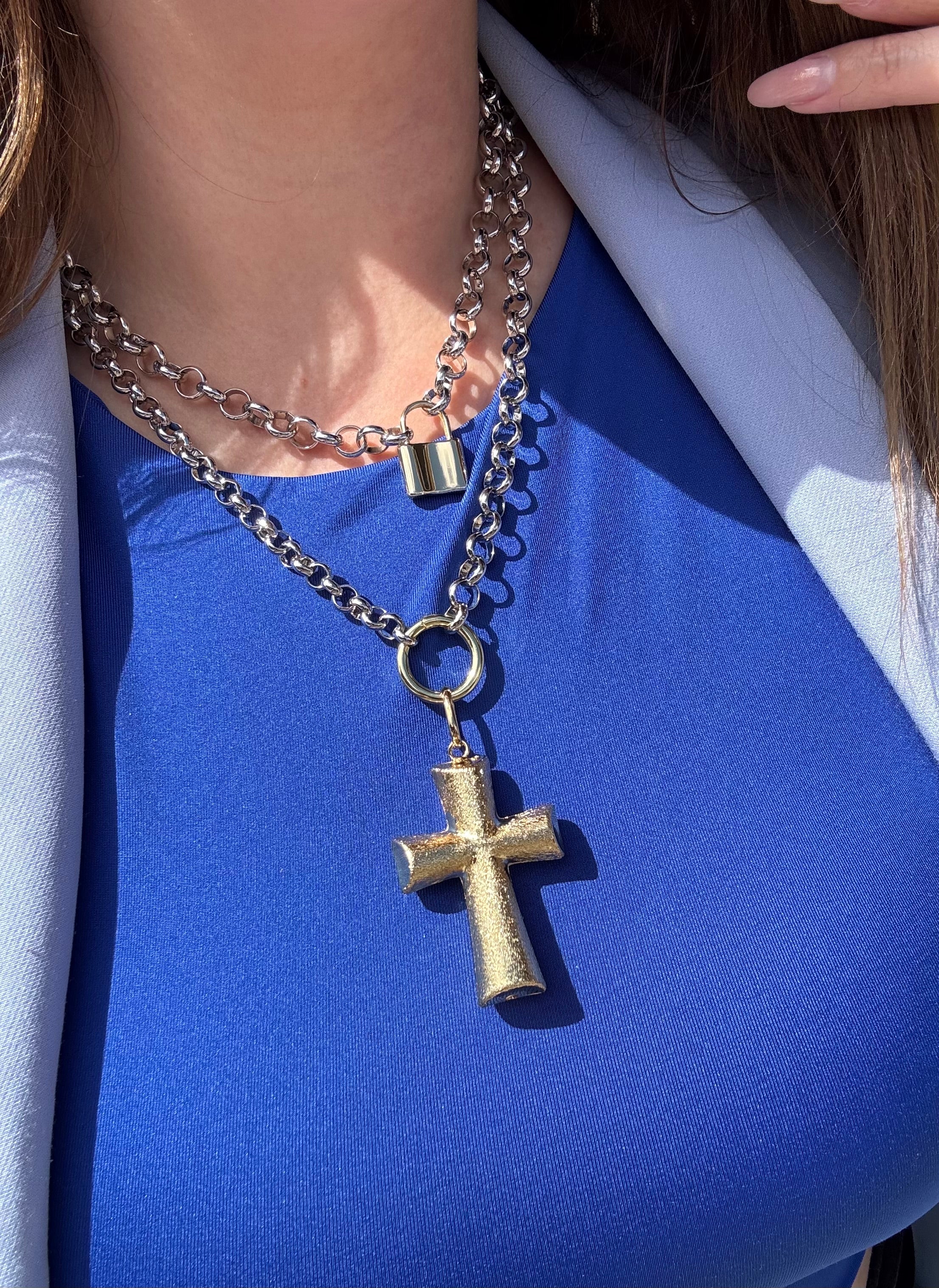 Big 2 Gold Links Necklaces