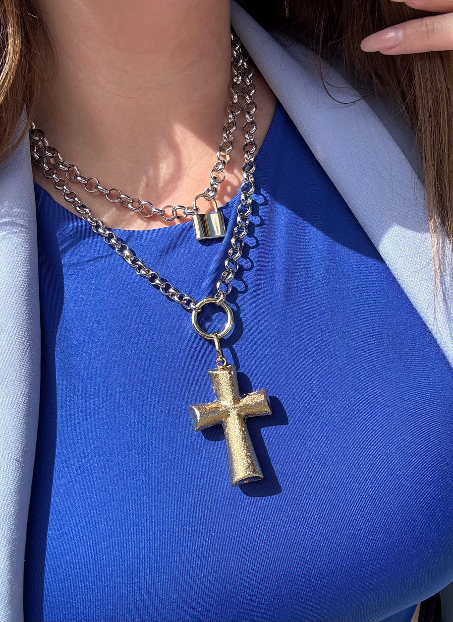 Big 2 Gold Links Necklaces