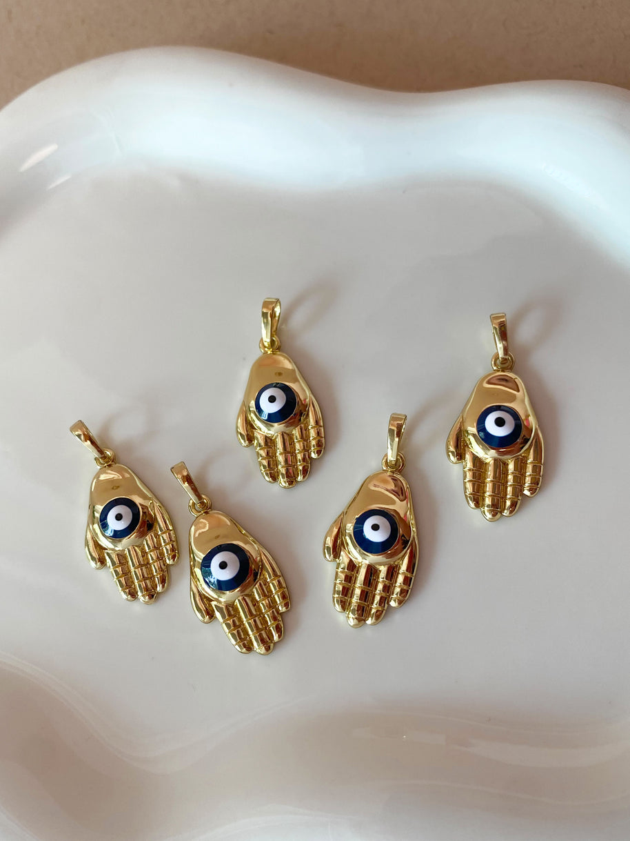 Hamsa Evil Eye Charm