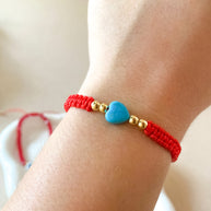 Variety of Red Threads Protection Charms Adjustable Bracelets