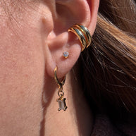 2 Layers Golden Ear Cuff