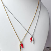 Cornicello Steel Necklace