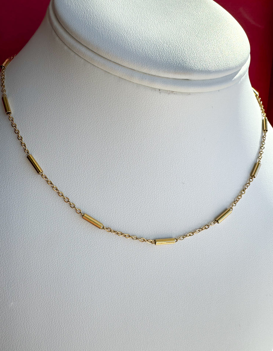 Cadena Plain Palitos Acero