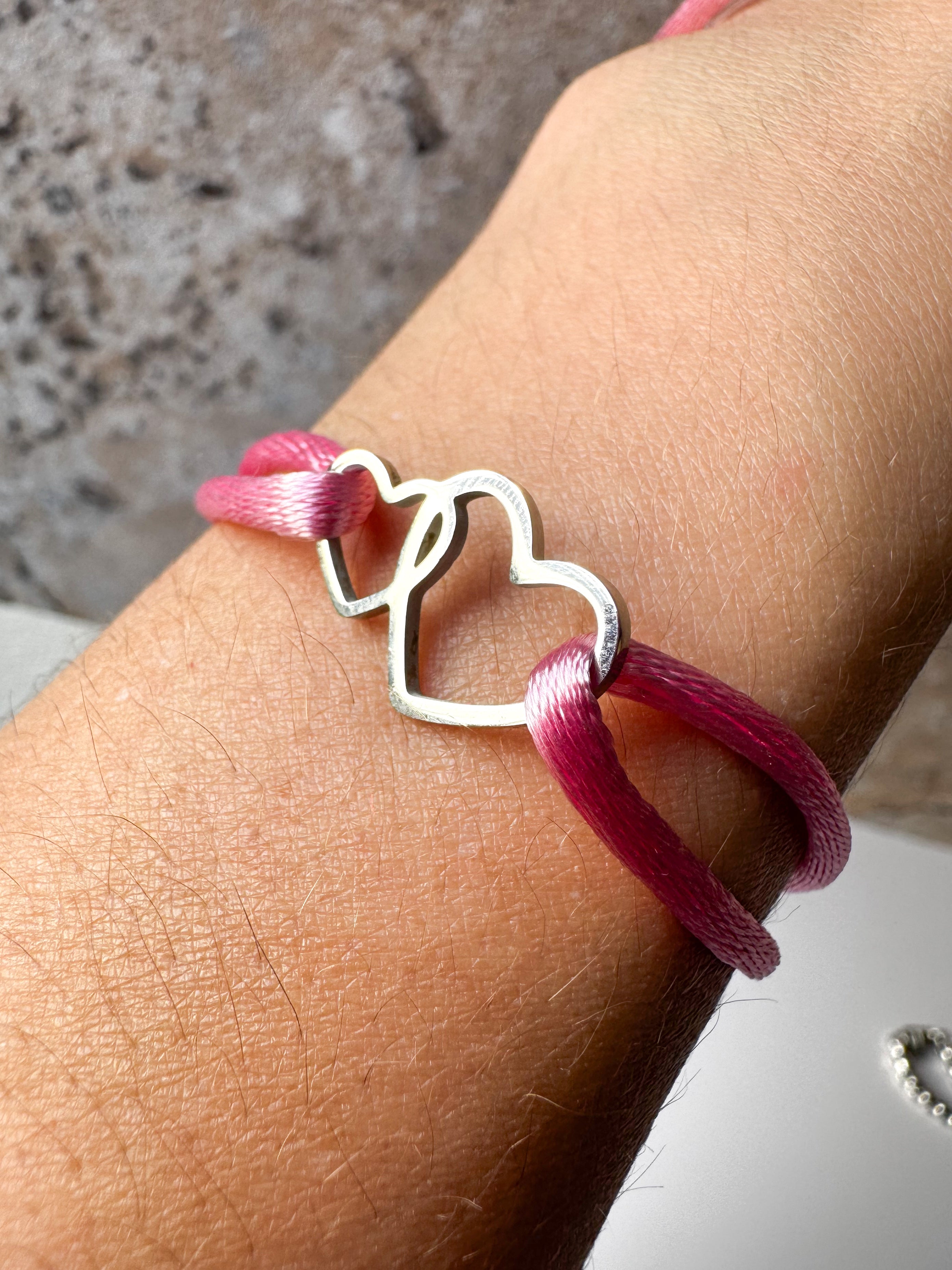 Bracelet Pink Love