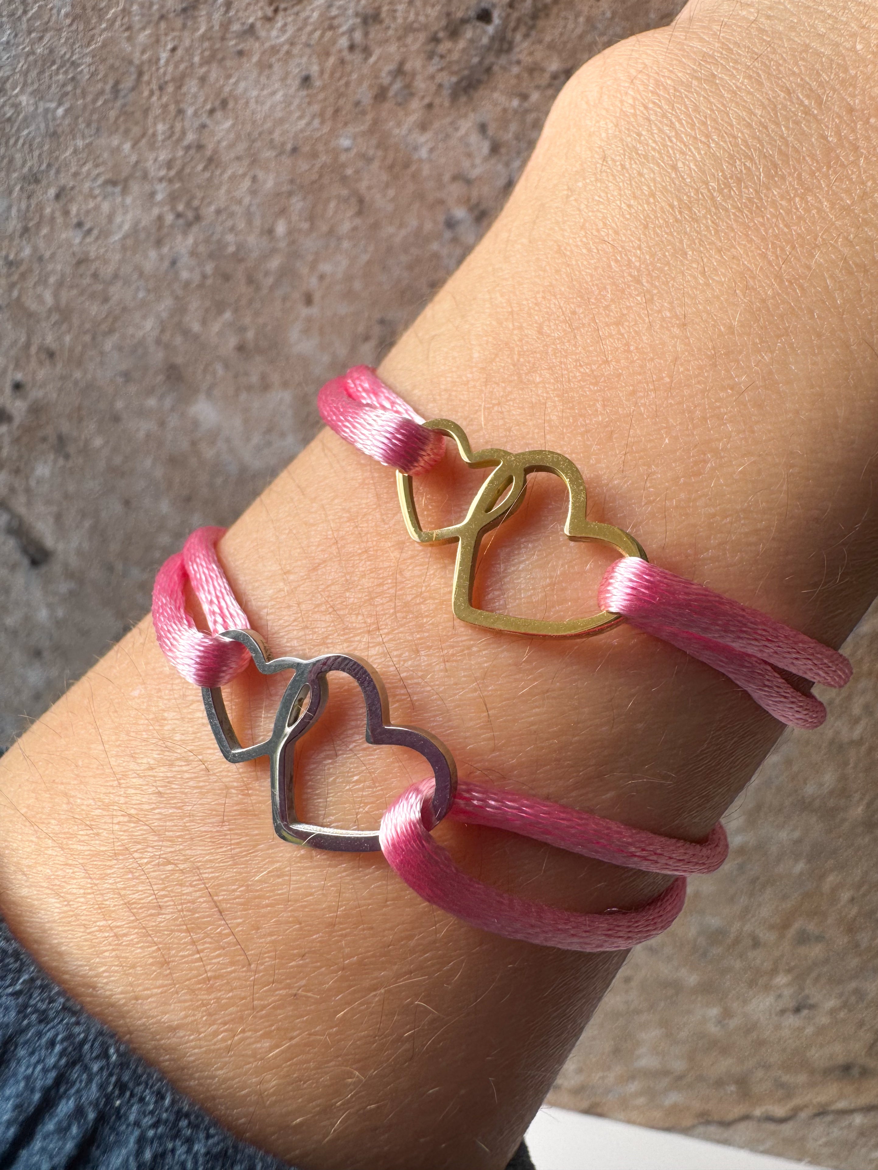 Bracelet Pink Love