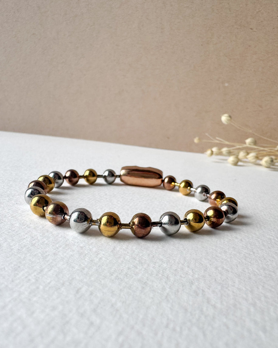 3 Gold Balls Bracelet