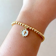 Tree of Life, Cross and Prayer Virgin Elastic Bracelets