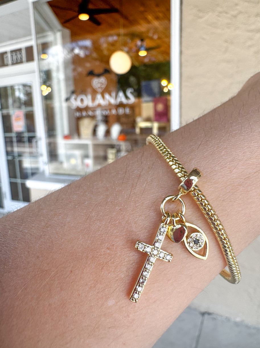 Bracelet 3 Protection Charms