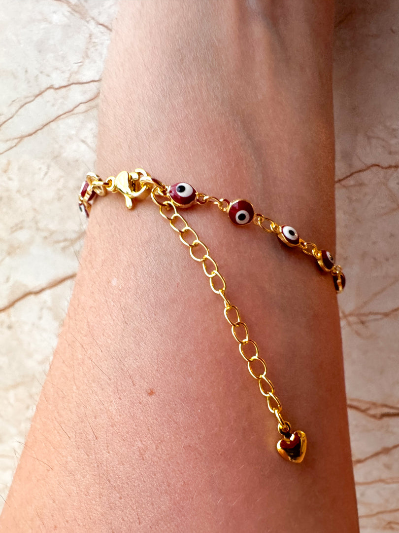 Pulsera Ojitos Rojos