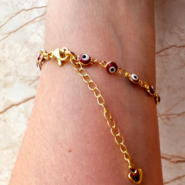 Pulsera Ojitos Rojos
