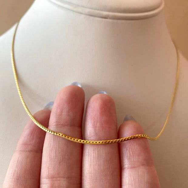 Basic Gold Stainless Steel Chain