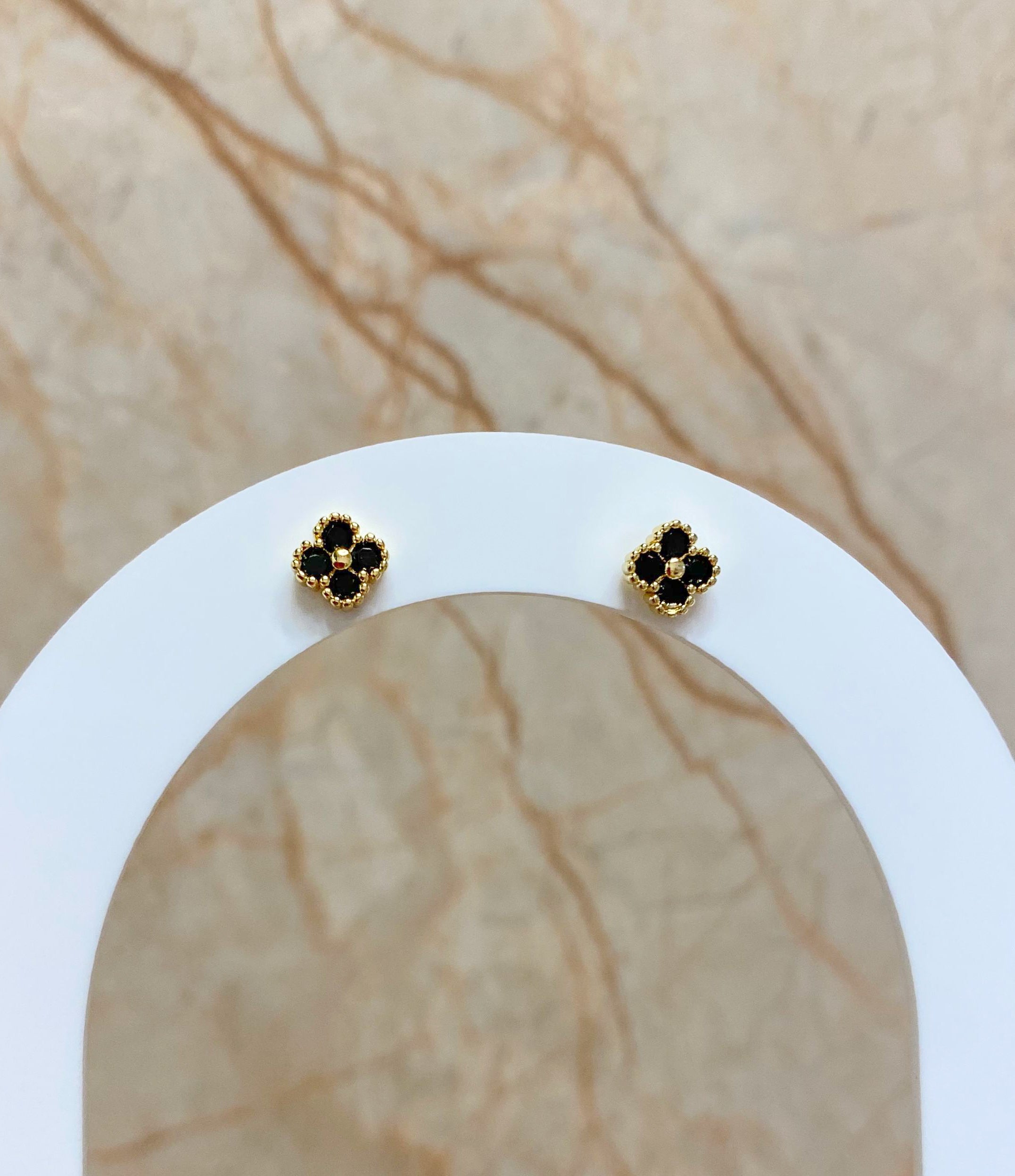 Mini Colorful Flowers Earrings