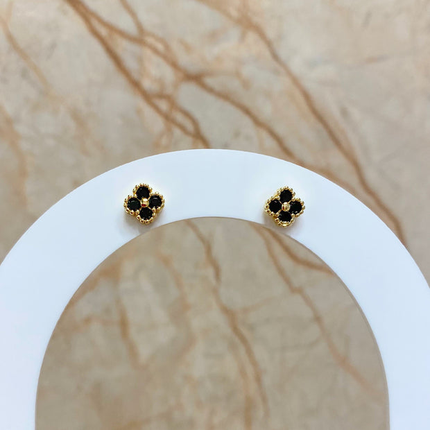 Mini Colorful Flowers Earrings