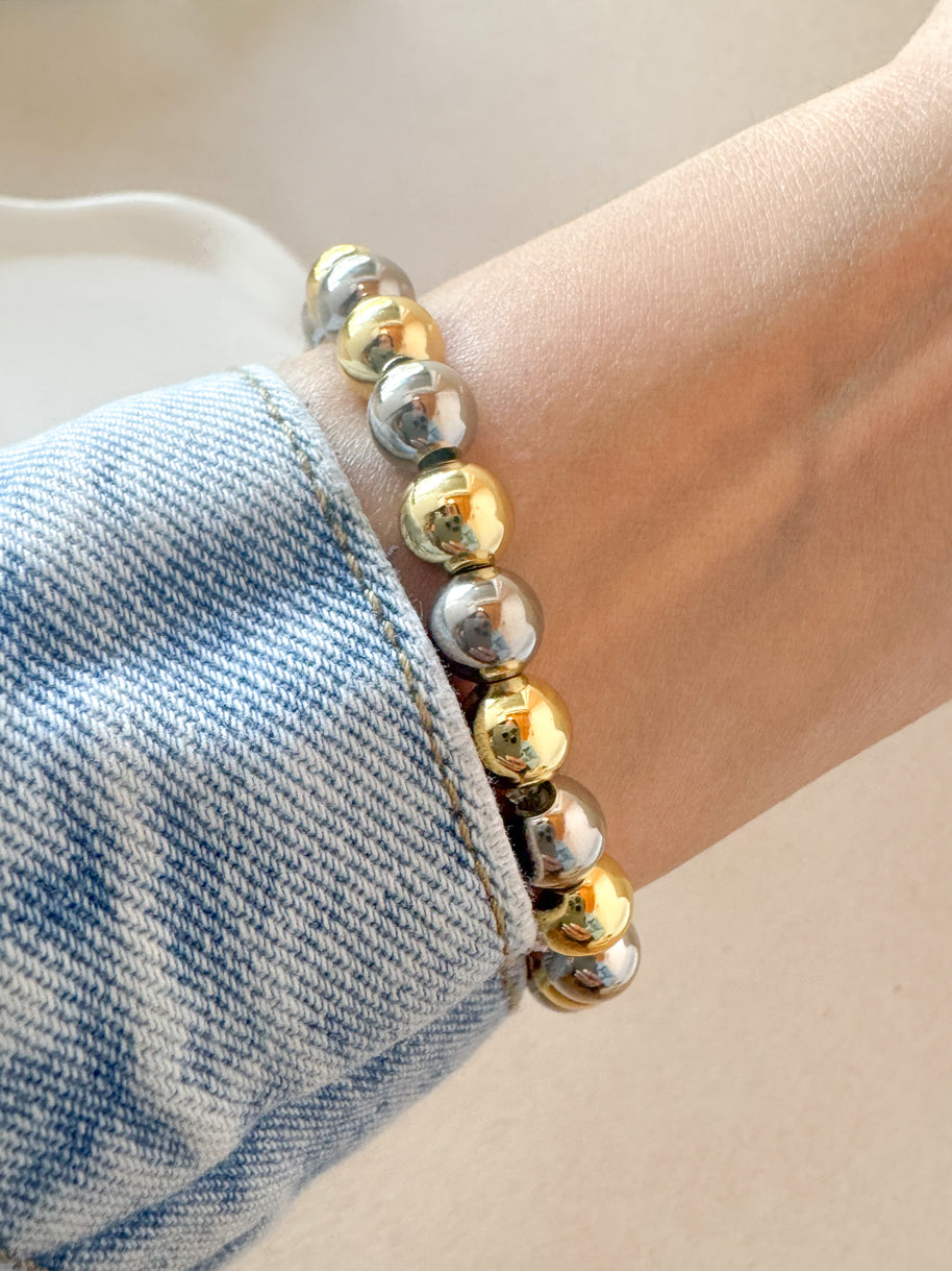 Medium 8mm Balls Elastic Bracelets