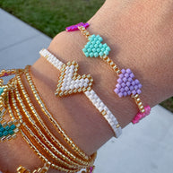 Pulsera Miyuki Coloridas