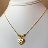 Golden Dog Paw 🐾 Adjustable Necklace