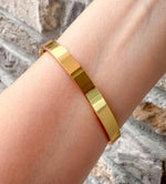 Load image into Gallery viewer, Brazalete Acero Flores
