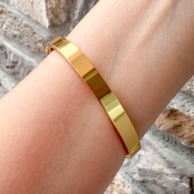 Brazalete Acero Flores