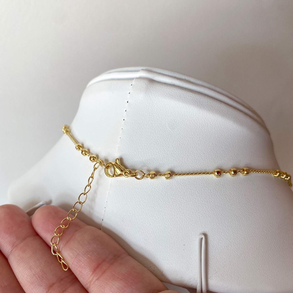 Faith and Pink Cross Zircons Necklace