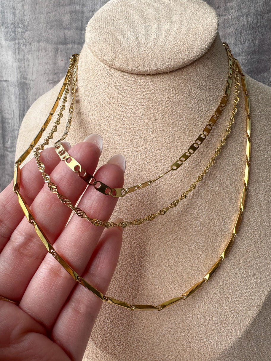 Cadenas Plain Acero