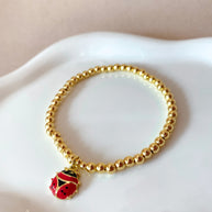 Little Ladybug Elastic Bracelet
