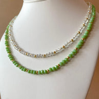 Colorful Crystals Style Necklaces
