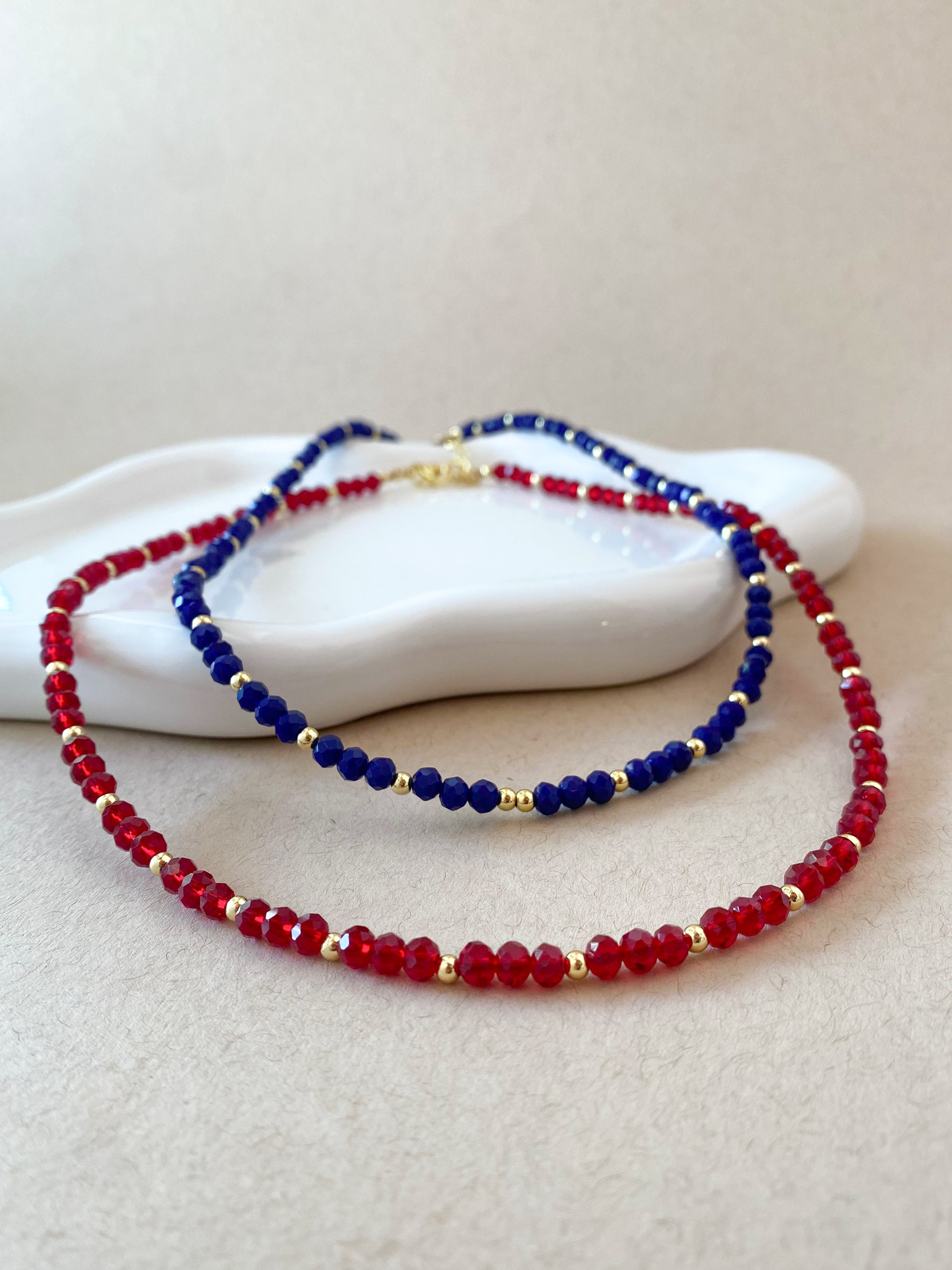 Colorful Crystals Style Necklaces