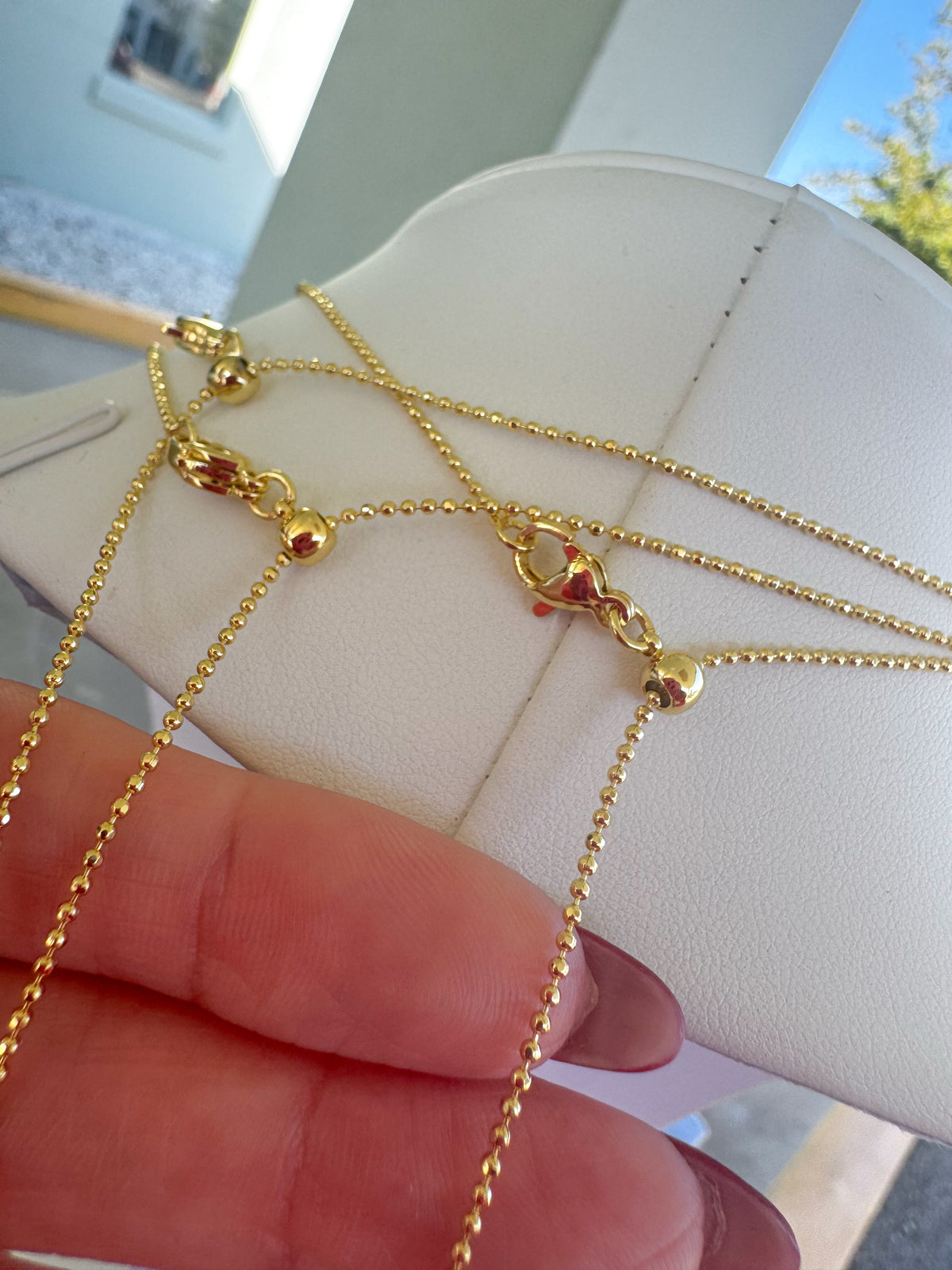11:11 Black & White Adjustable Chain Necklaces