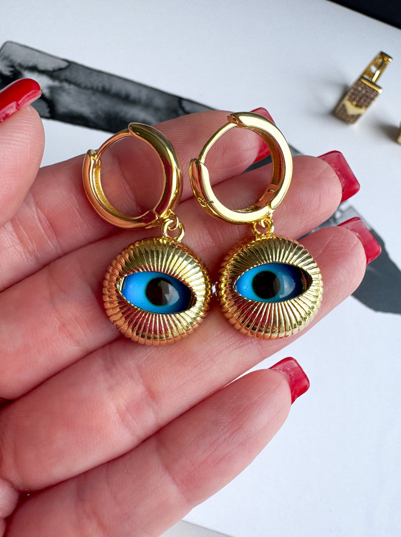 Hoop Evil Eyes