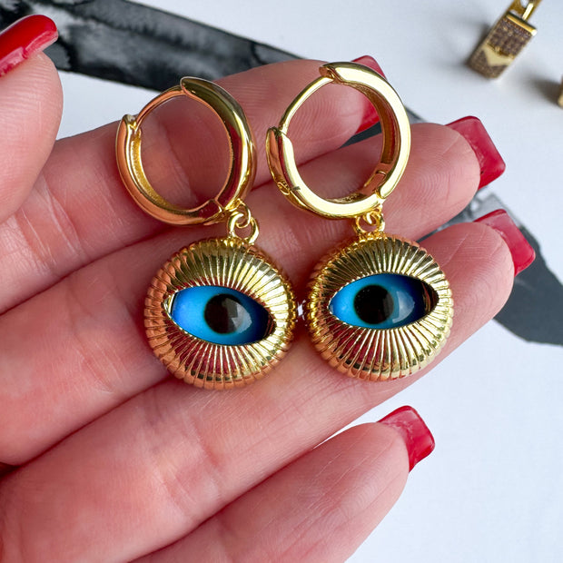 Hoop Evil Eyes