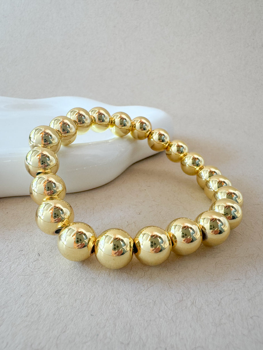 Big 10 mm Balls Elastic Bracelet