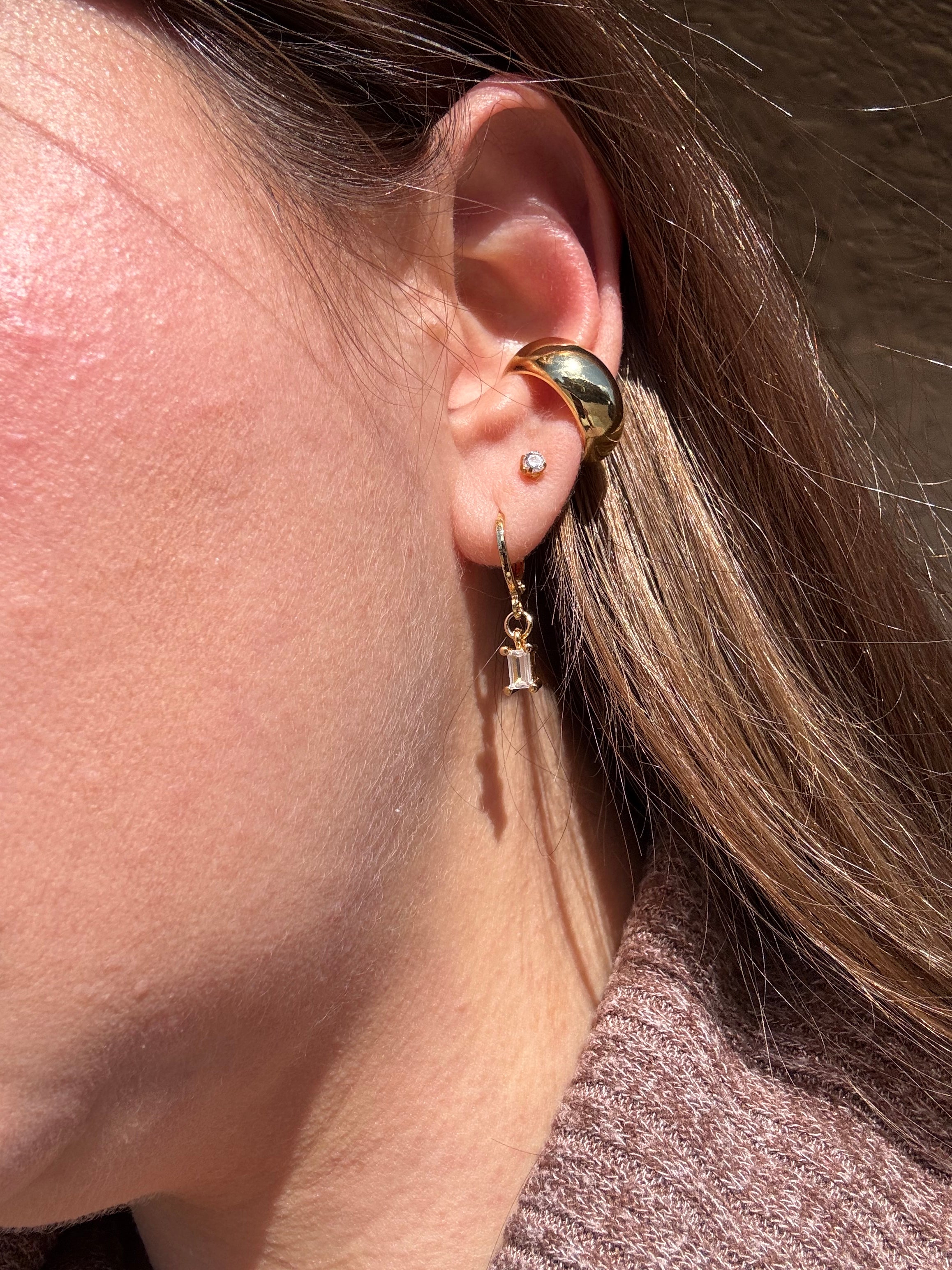 Big Golden Ear Cuff