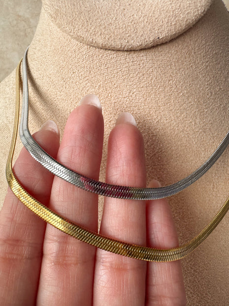 Gargantillas Serpiente Silver & Gold