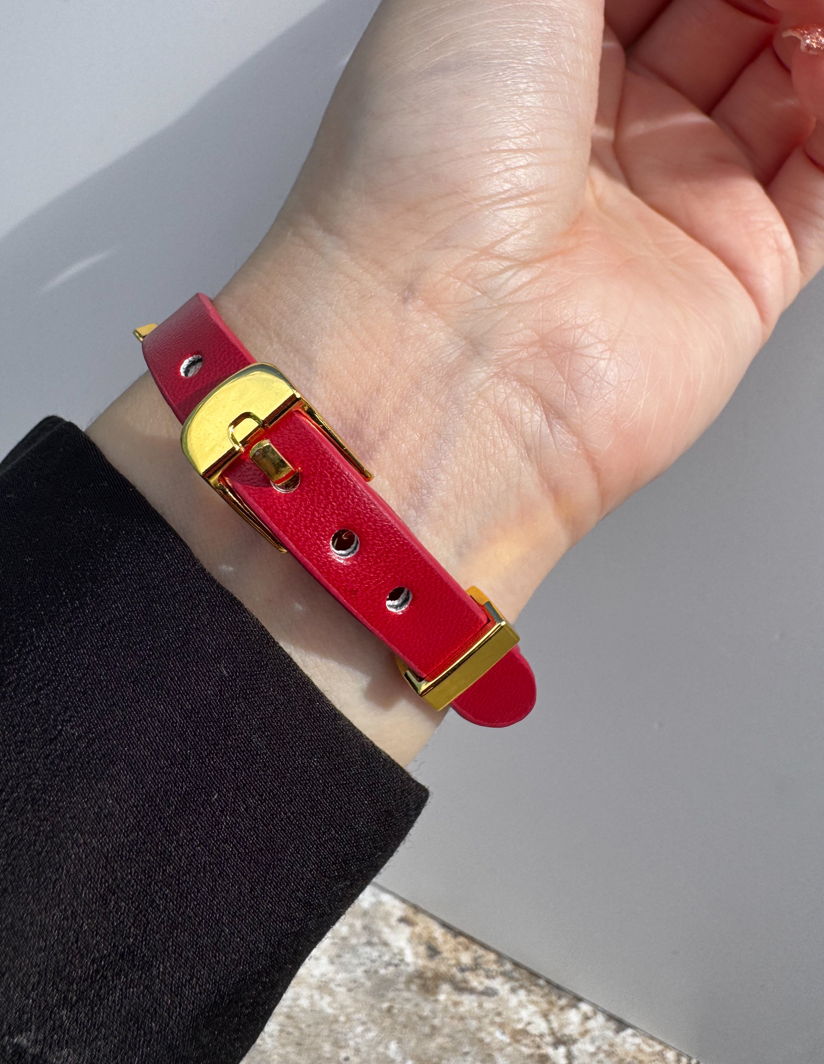 Star-Shape Leather Bracelet