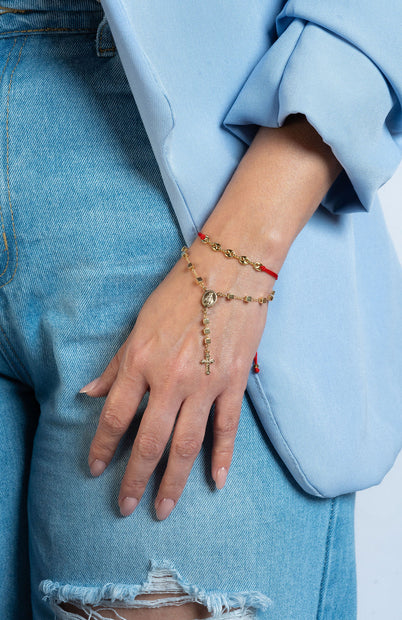 Brazalete de Rosario Medallita Virgen de la Milagrosa