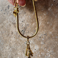 Tower of Pisa + Eiffel Tower + Statue of Liberty Charms Bracelets