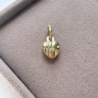 Little Heart 14k Solid Gold Charm