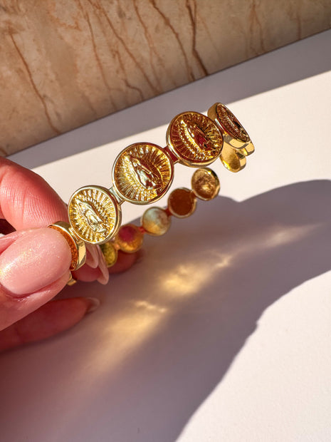 Brazalete Ajustable Virgen de Guadalupe