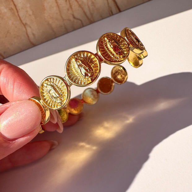 Brazalete Ajustable Virgen de Guadalupe