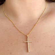 Little Crystal’s Cross Necklace